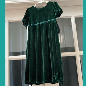 Girl’s Velvet Dress